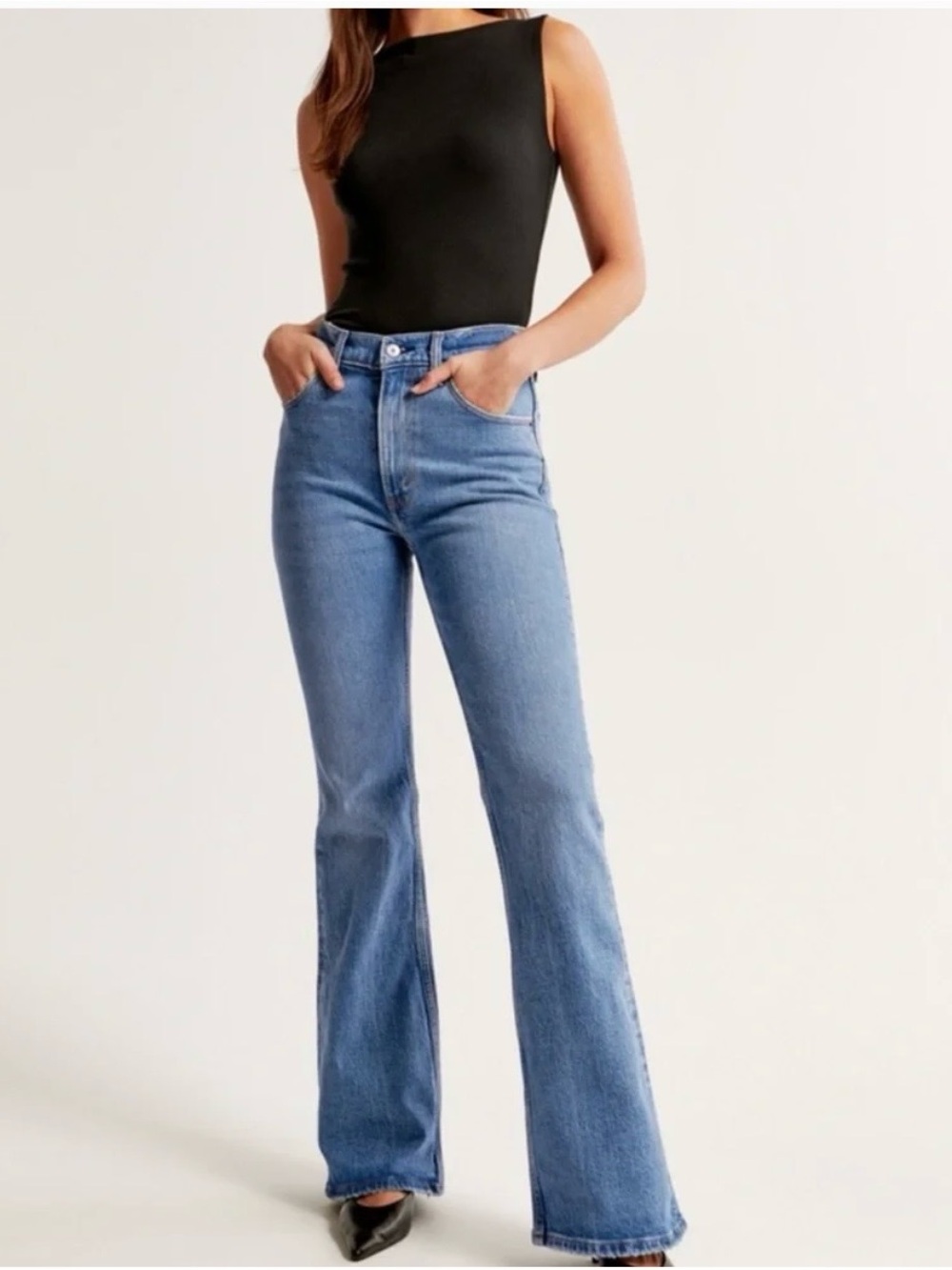 Abercrombie Curve Love Vintage Flare High Rise